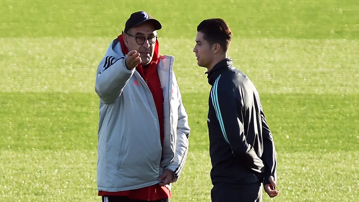 ساري يثير الشكوك حول مشاركة كريستيانو رونالدو في مباراة يوفنتوس وأتلتيكو مدريد