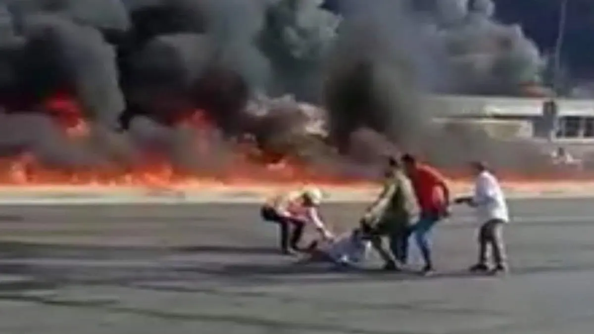 انفجار ضخم بماسورة مازوت في مصر (صور وفيديو)