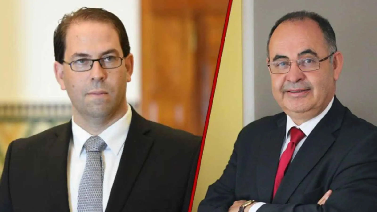 تونس.. بطاقتا إيداع بالسجن بحق يوسف الشاهد ومبروك كورشيد