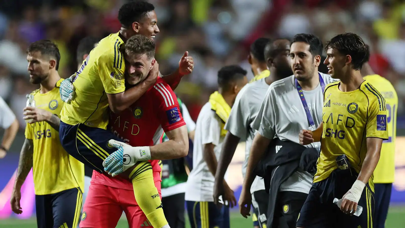 رجل مباراة النصر والاتحاد في السوبر السعودي