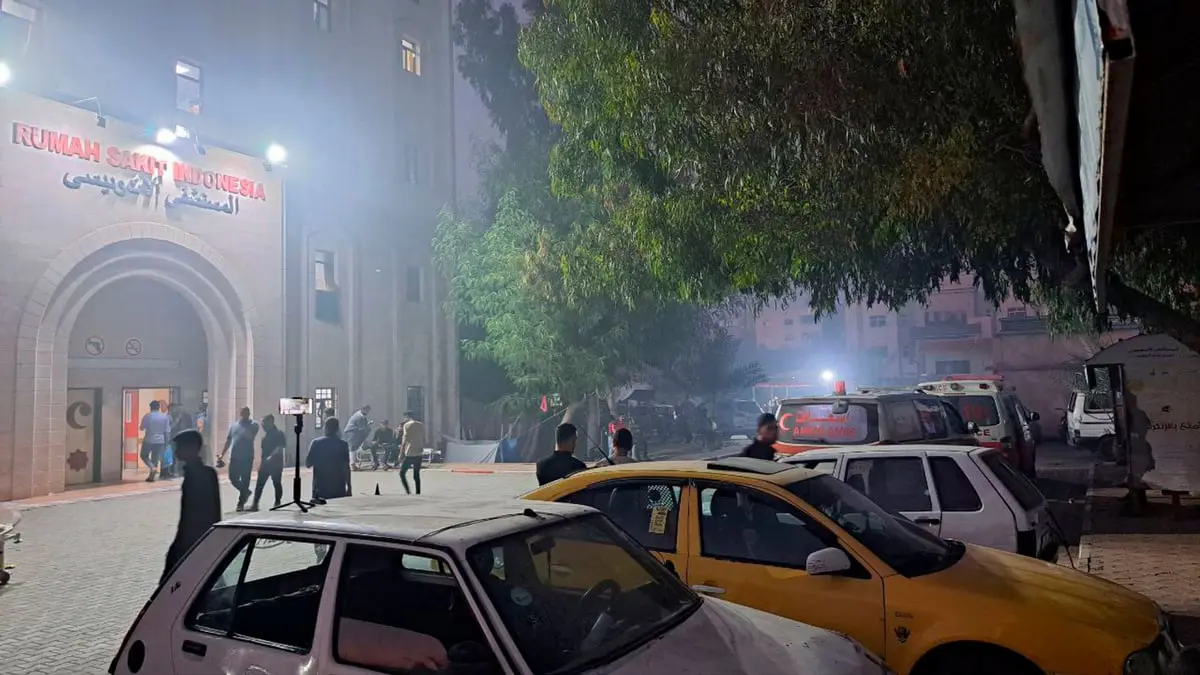 غزة.. القصف الإسرائيلي يُخرج المستشفى الإندونيسي عن الخدمة للمرة الثانية