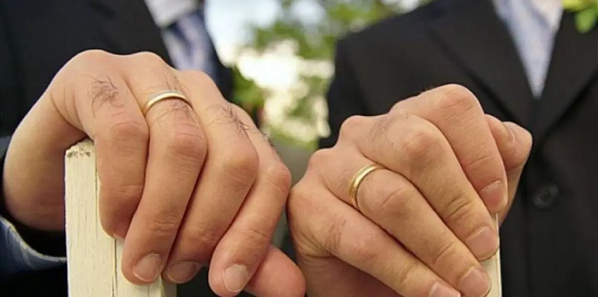 أحدهما نجل وزير أسبق.. مثليان لبنانيان يثيران جدلًا واسعًا بعد زواجهما (فيديو)