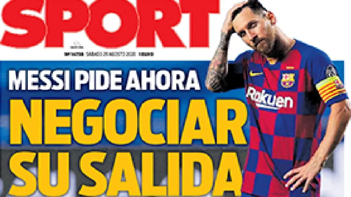 الصحف الرياضية: ميسي يفتح الباب وبرشلونة يغلقه.. التوتر الأقصى.. وليونيل له ثمن (صور)