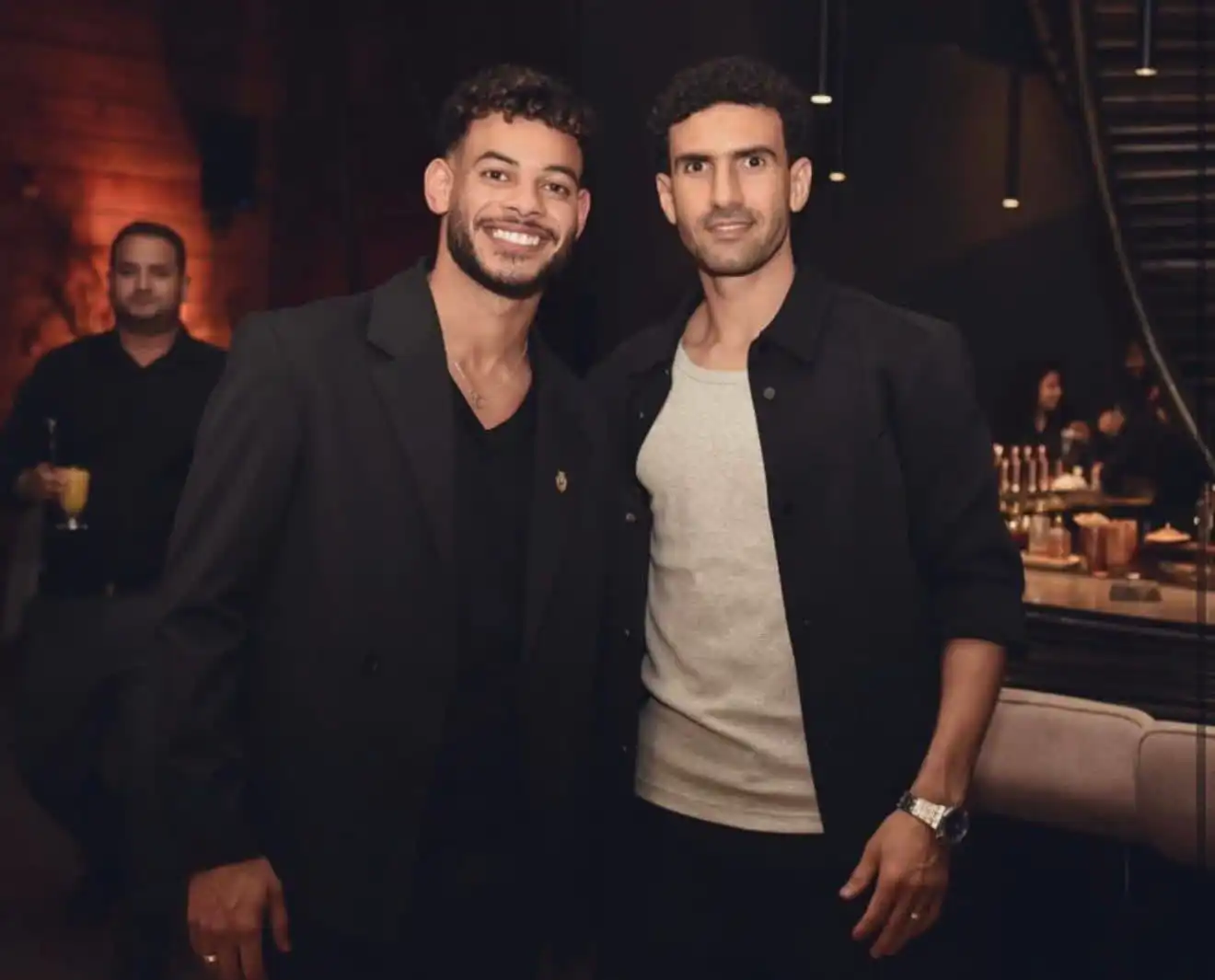 من حفل خطوبة نجم الزمالك دونجا