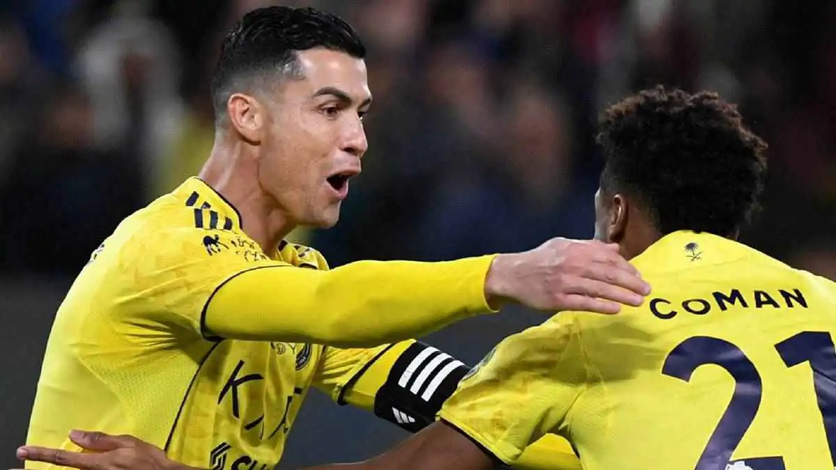 أول تعليق من كريستيانو رونالدو بعد فوز النصر على الشباب