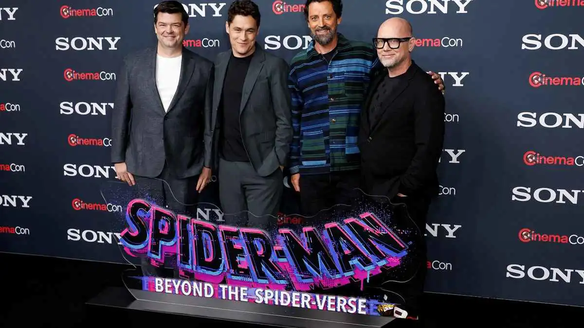 عرض تقديمي لشركة سوني في مؤتمر سينماكون.