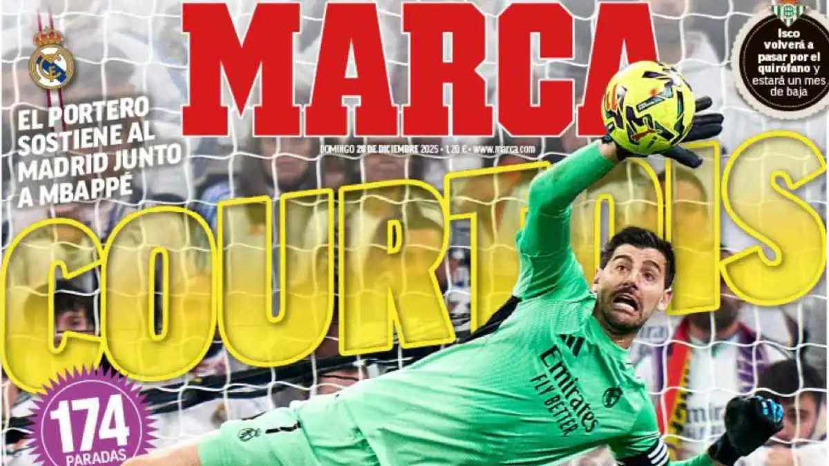 عناوين الصحف الرياضية: كورتوا الأفضل في 2025.. ورونالدو ينافس بقوة في "غلوب سوكر