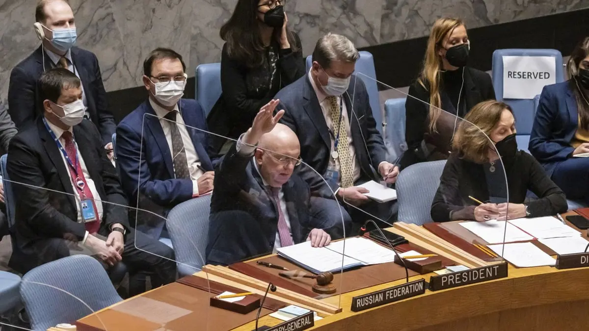 روسيا تستخدم الفيتو ضد قرار مجلس الأمن حول عمليات الضم