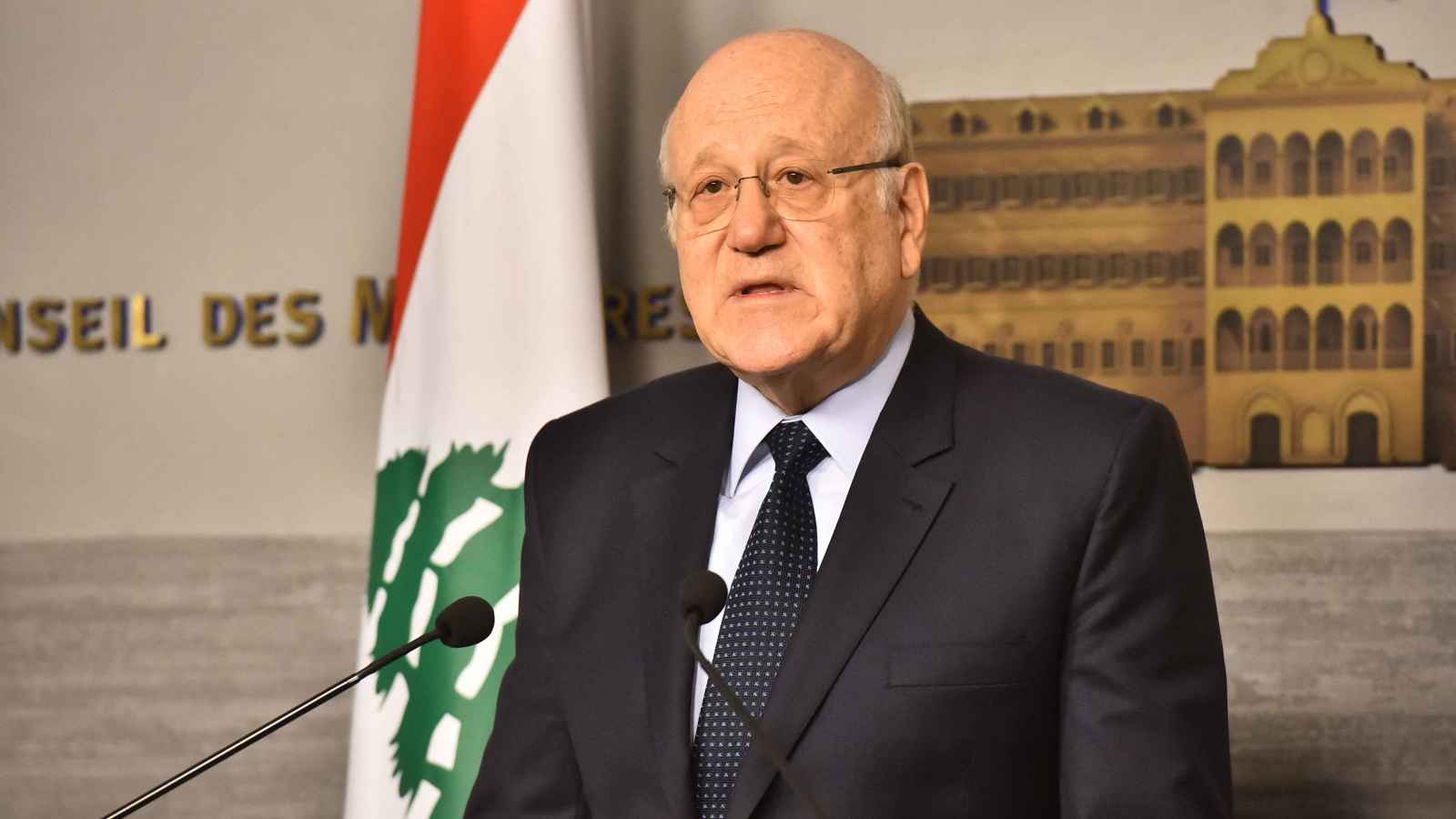 ميقاتي يوجه بإعادة فتح سفارة لبنان في سوريا