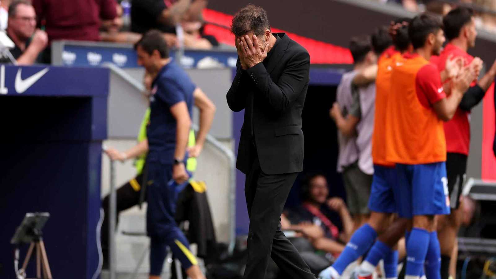 دييغو سيميوني يكشف سبب بكائه بعد هدف ألفاريز في مرمى ريال مدريد (فيديو وصور)