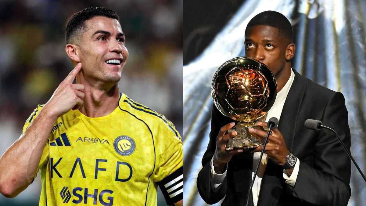 لماذا تجاهل كريستيانو رونالدو تهنئة عثمان ديمبيلي بالكرة الذهبية؟