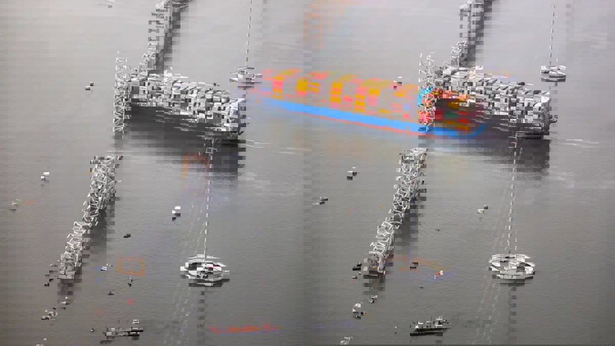 هل تشهد كارثة جسر بالتيمور دفع أكبر مبلغ تأمين بحري على الإطلاق؟