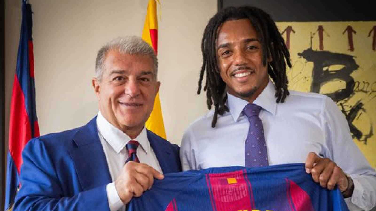 بعد تجديد عقده.. كوندي يستهدف تحطيم أرقام هذا اللاعب مع برشلونة