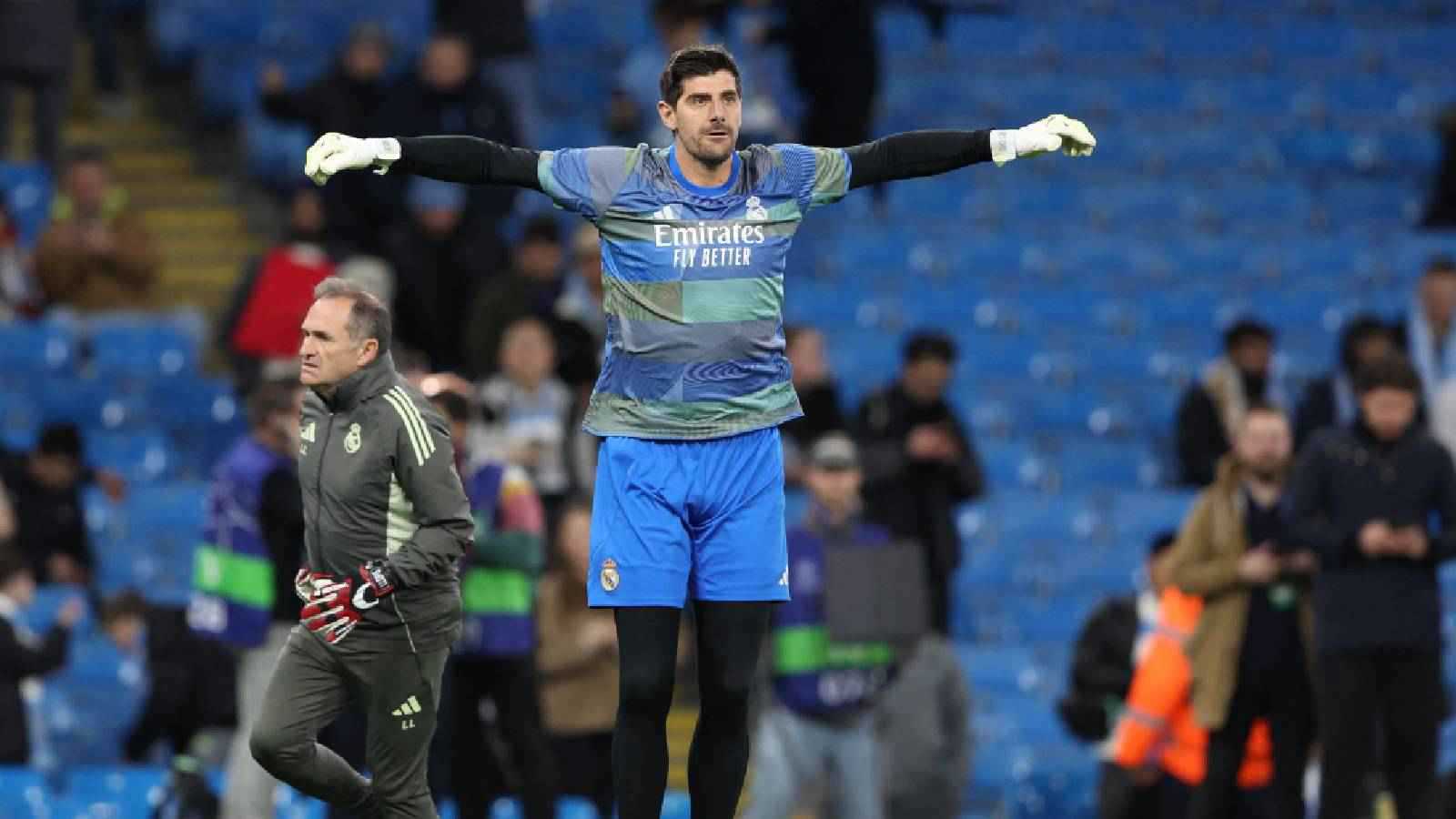 بعد استبداله أمام مانشستر سيتي.. موقف كورتوا من مواجهة ديربي مدريد 