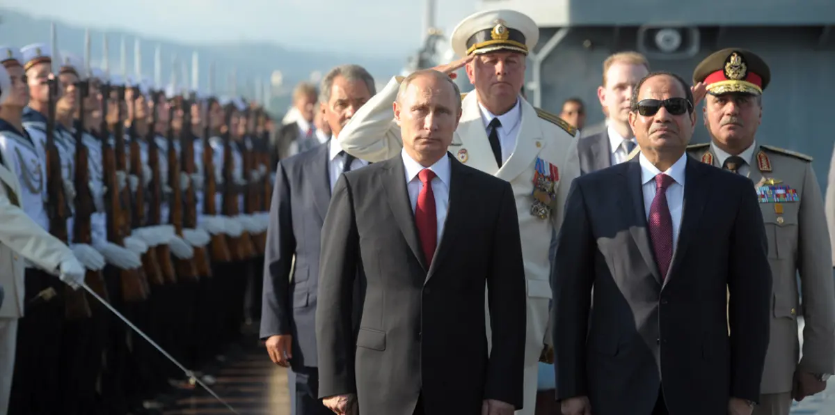 بوتين يوعز بتوقيع اتفاق شراكة وتعاون استراتيجي مع مصر