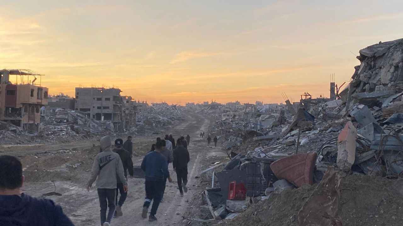 قبل أقل من ساعة على الهدنة.. جرحى إثر قصف إسرائيلي جنوبي غزة