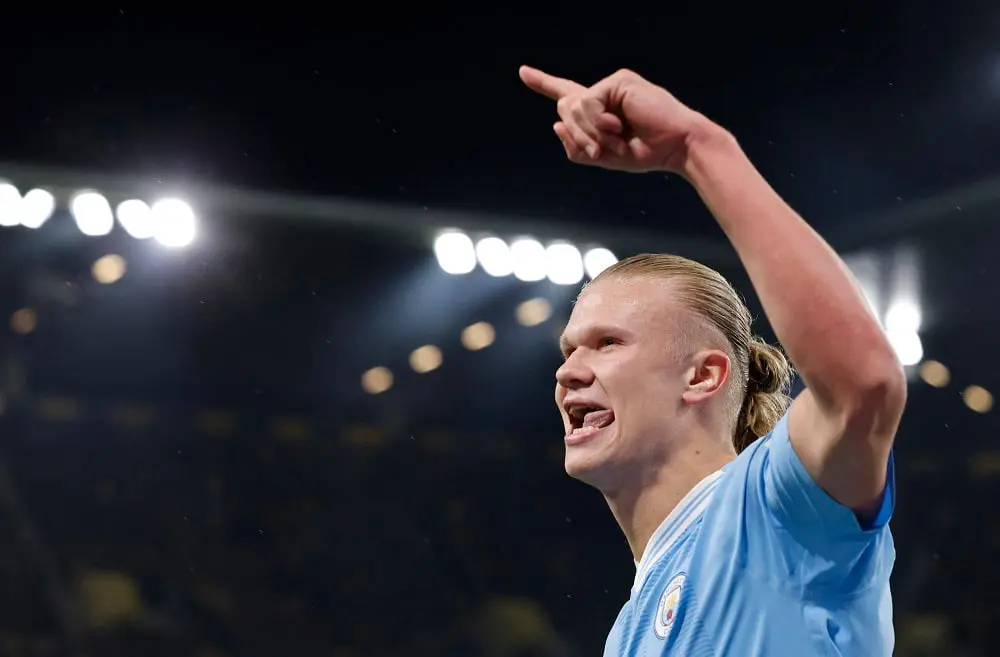 المنافسة بدأت.. هالاند يحطم رقمًا قياسيًّا لكيليان مبابي