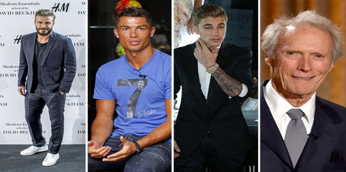 رونالدو يمثل مع كلينت إيستوود وجاستن بيبر