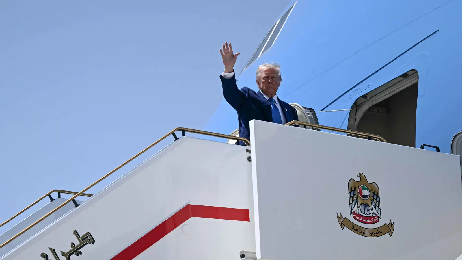 ترامب يغادر أبوظبي مختتما جولته الخليجية