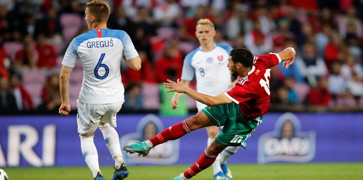 المنتخب المغربي يهزم سلوفاكيا استعدادًا لكأس العالم (فيديو)