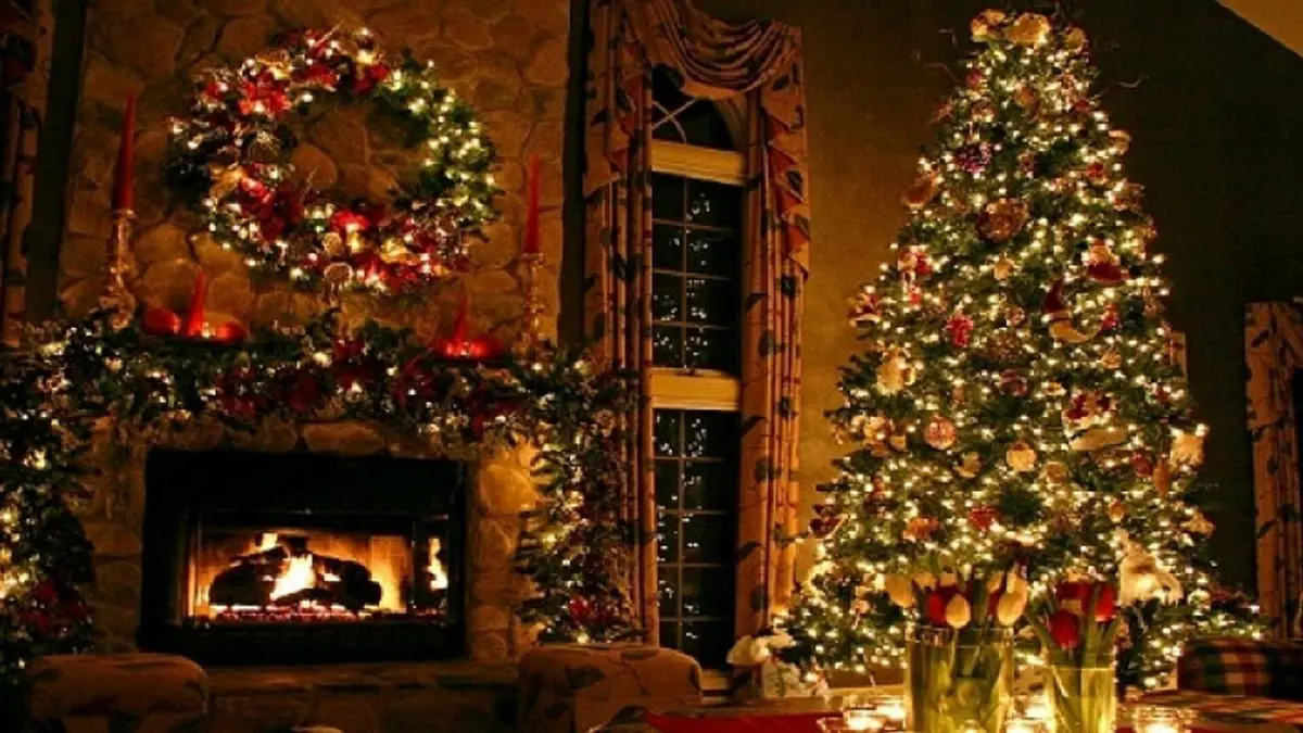 أنوار "شجرة الميلاد" الدامعة