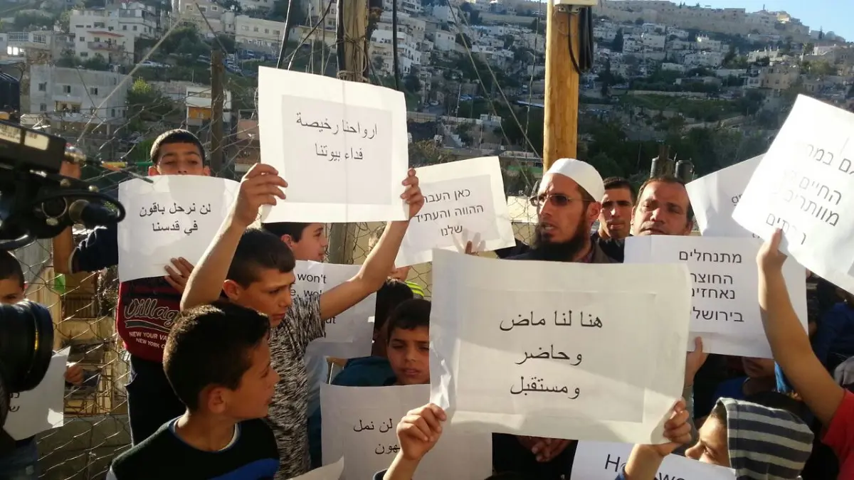 القضاء الإسرائيلي ينظر في قرار طرد عائلات فلسطينية من منازلها في بطن الهوى بالقدس المحتلة