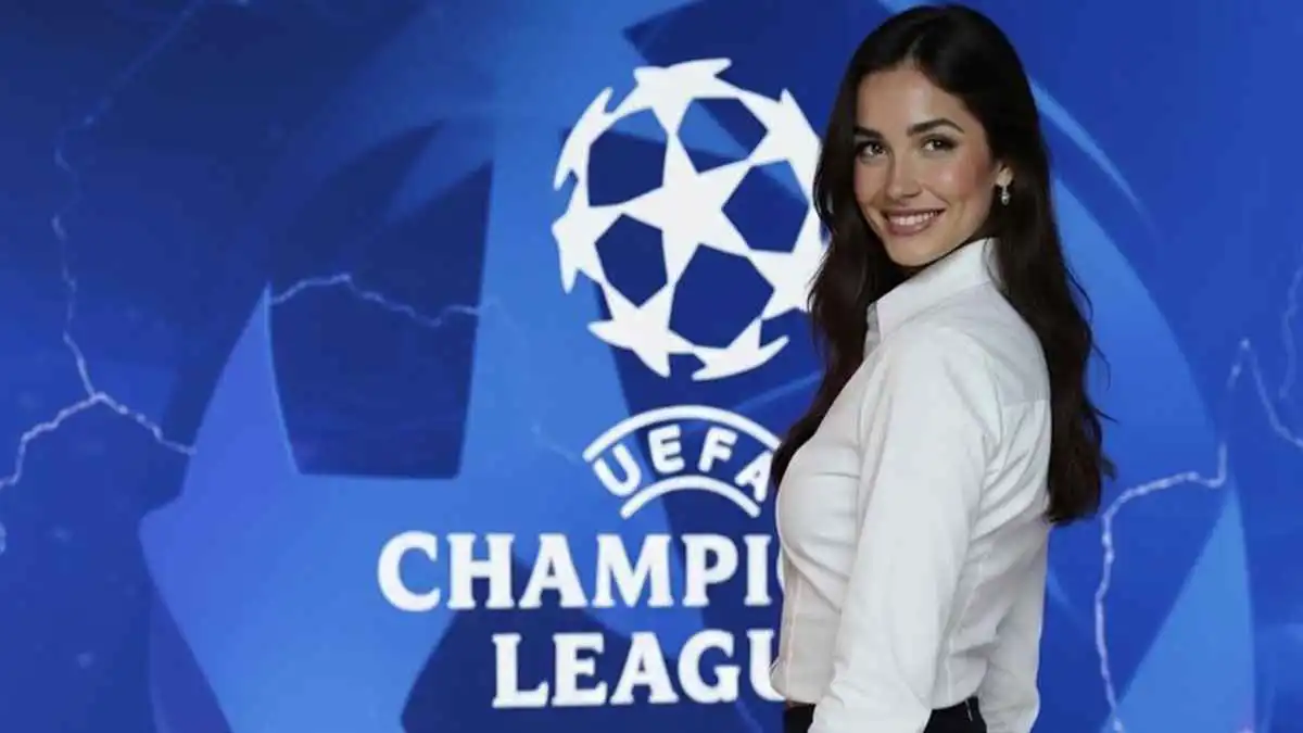من هي مذيعة دوري أبطال أوروبا التي خطفت قلوب المشجعين؟ (صور)