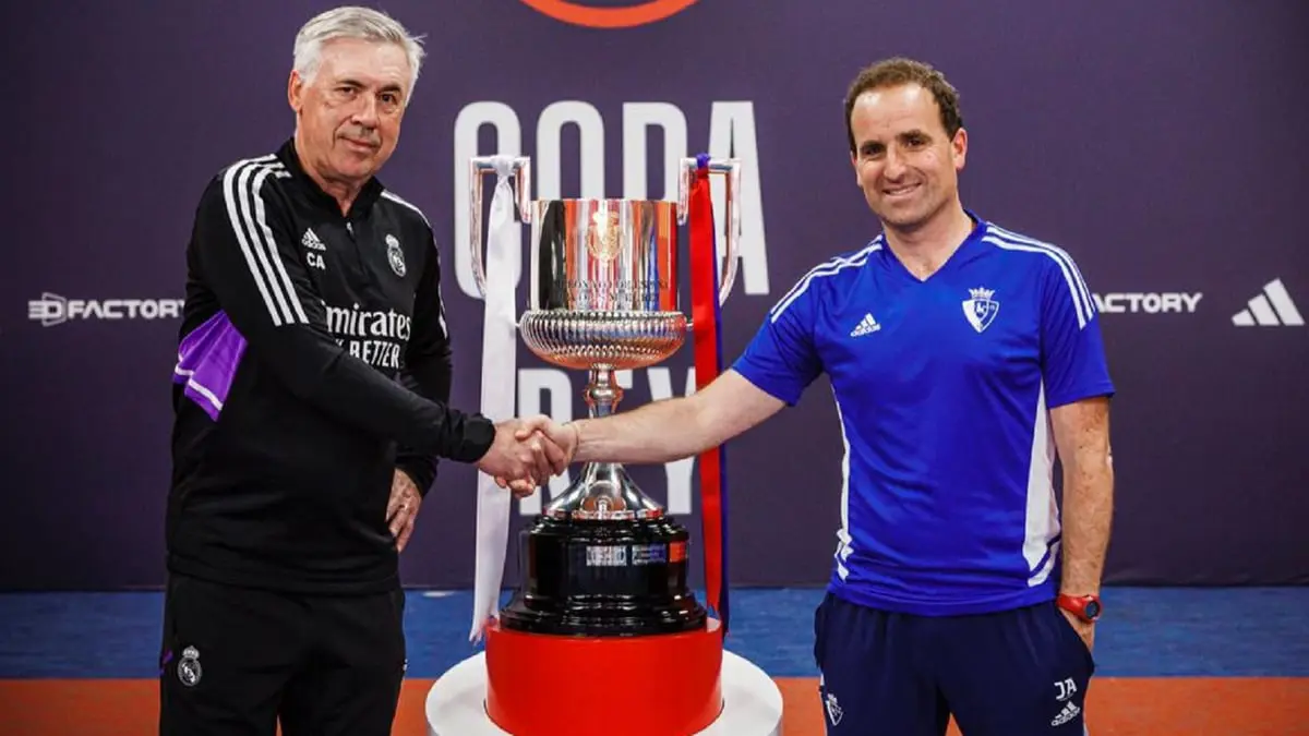 الموعد والقنوات الناقلة لمباراة ريال مدريد وأوساسونا في نهائي كأس ملك إسبانيا