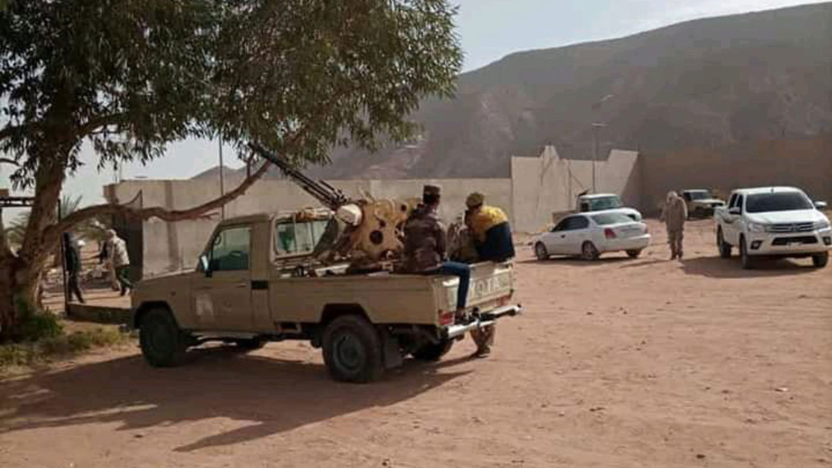 أنباء عن سيطرة الجيش الليبي على معسكر تابع للوفاق جنوب ليبيا