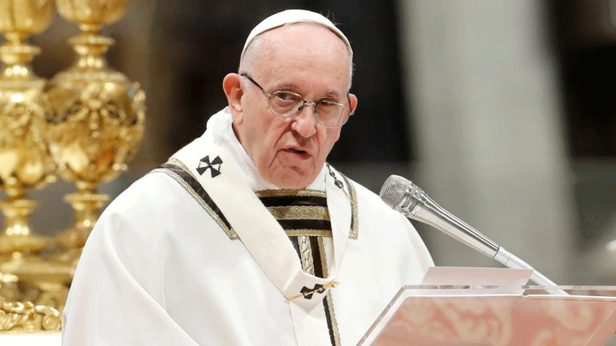 بابا الفاتيكان يدعو إلى فتح ممرات إنسانية لحماية المهاجرين