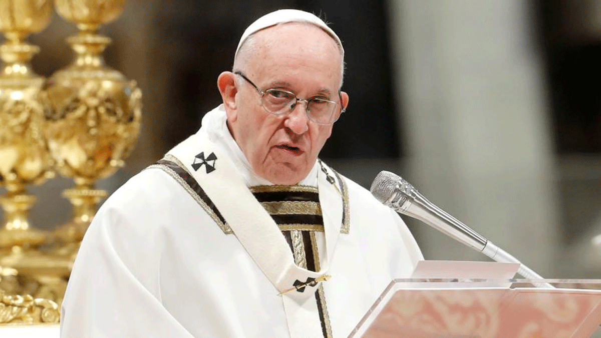 بابا الفاتيكان يدعو إلى فتح ممرات إنسانية لحماية المهاجرين