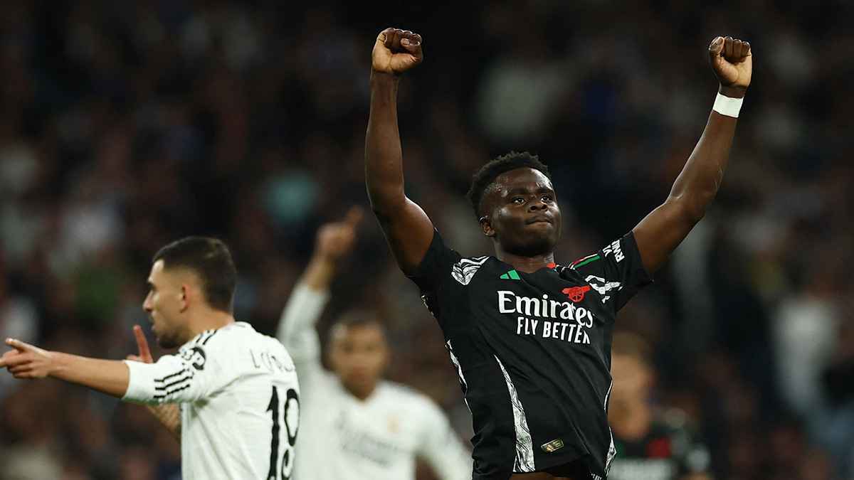 رأينا ما فعلوه.. ساكا يسخر من "ريمونتادا" ريال مدريد (فيديو)