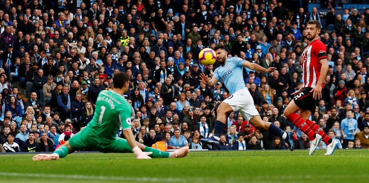 أهداف مانشستر سيتي وساوثهامبتون.. 6/1 للسيتيزن (فيديو)