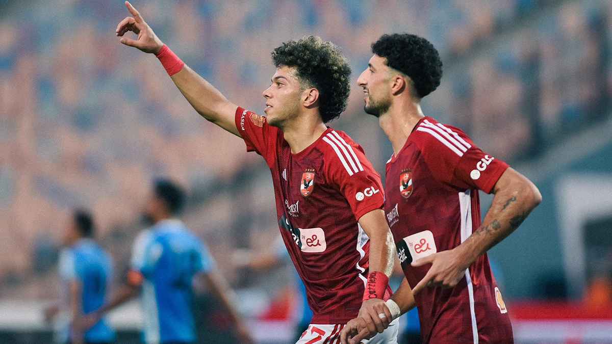 سر احتفال إمام عاشور في مباراة الأهلي والداخلية (صورة)