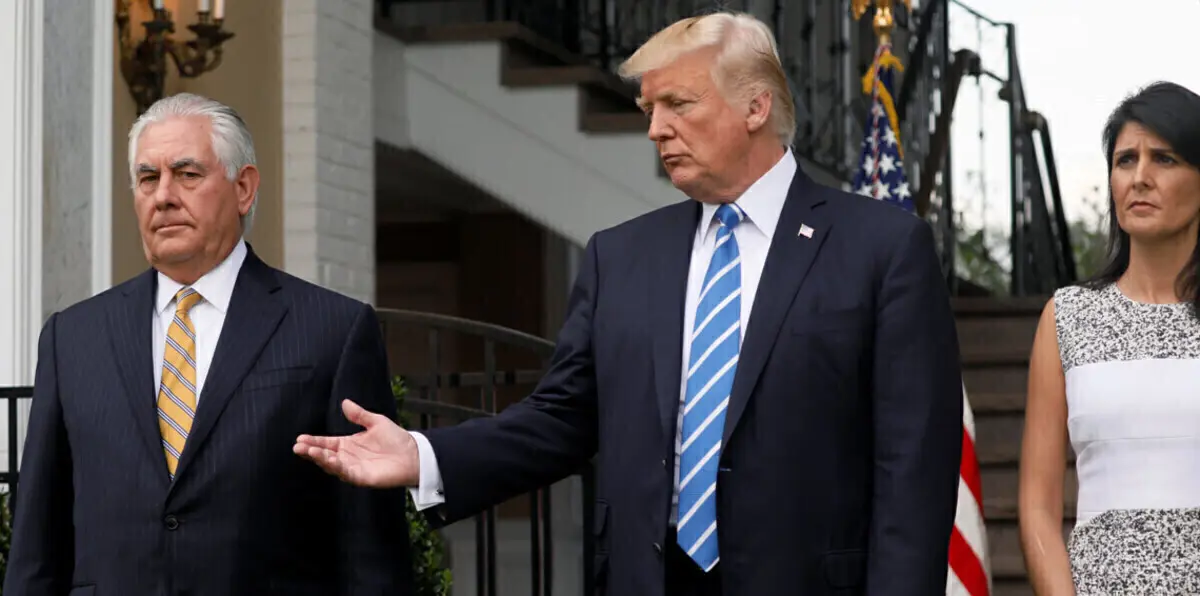 تيلرسون ينفي نعت ترامب بـ"الأحمق"