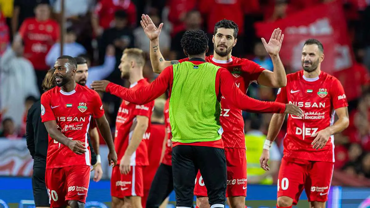 ترتيب دوري أدنوك.. شباب الأهلي يهزم الجزيرة ويعتلي الصدارة