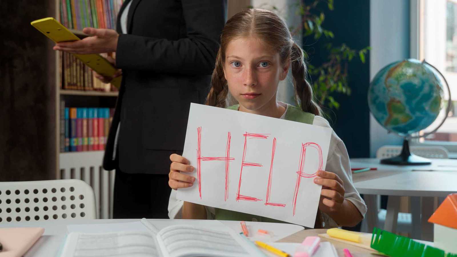 بعد استنكار.. توقيف مديرة مدرسة سورية لضربها الطلبة بقسوة (فيديو)