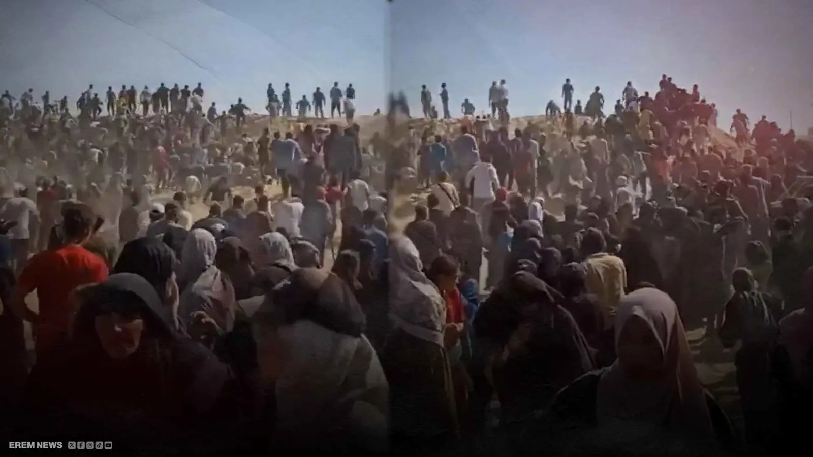 مسارات مهينة لتوزيع المساعدات