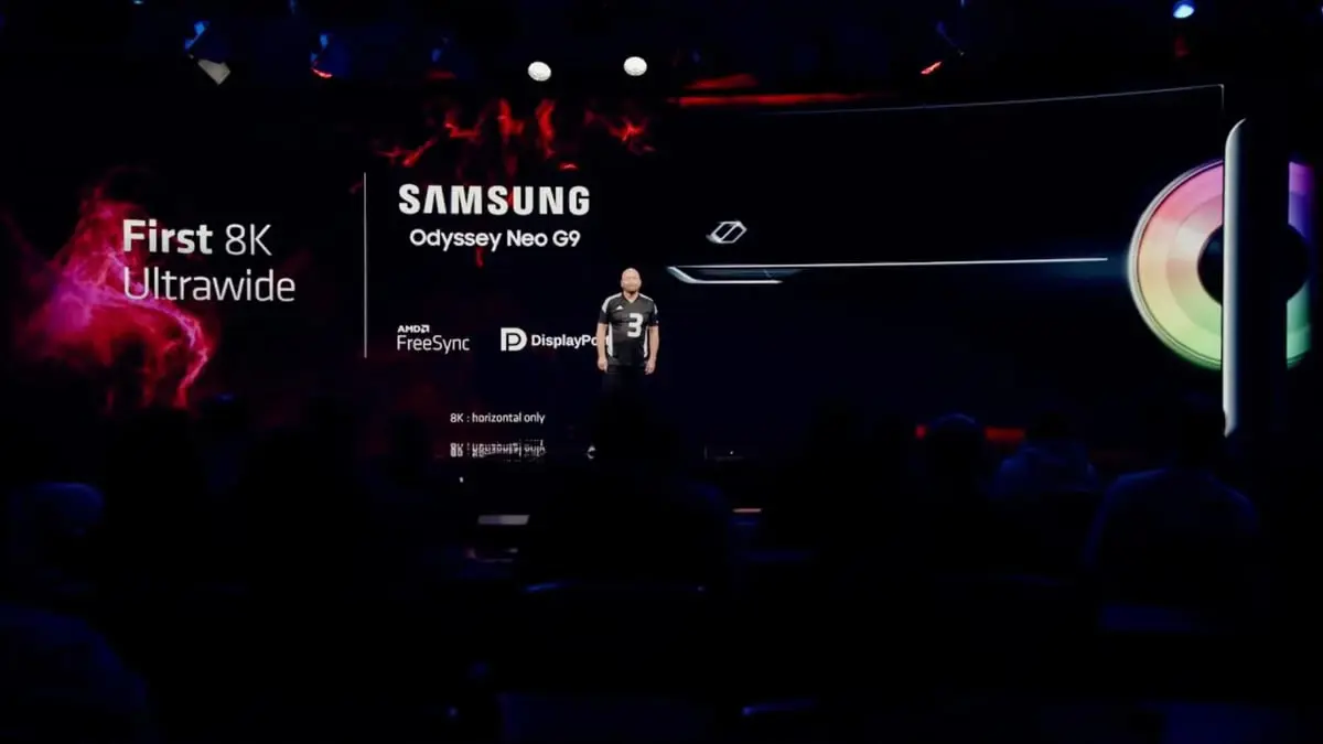 "سامسونغ" تطور أول شاشة ألعاب فائقة الدقة 8K في العالم

