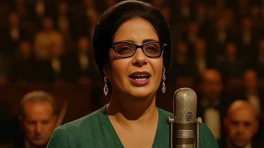 منى زكي في شخصية أم كلثوم بفيلم الست