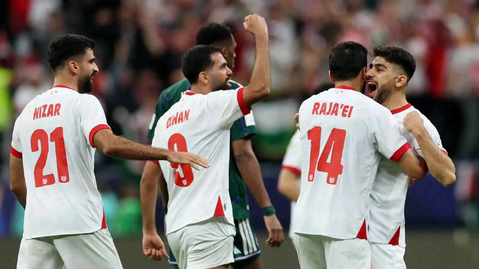 أكثر لاعب أبهر جمهور الأردن في لقاء السعودية