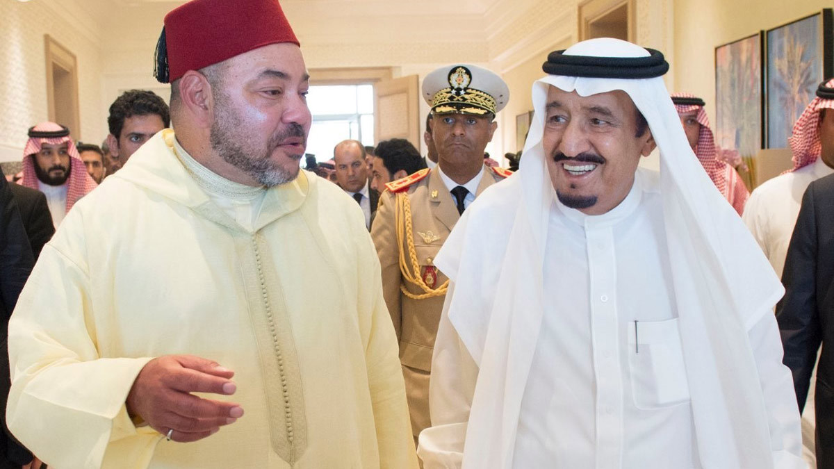 الملك سلمان يبحث التطورات الإقليمية مع العاهل المغربي