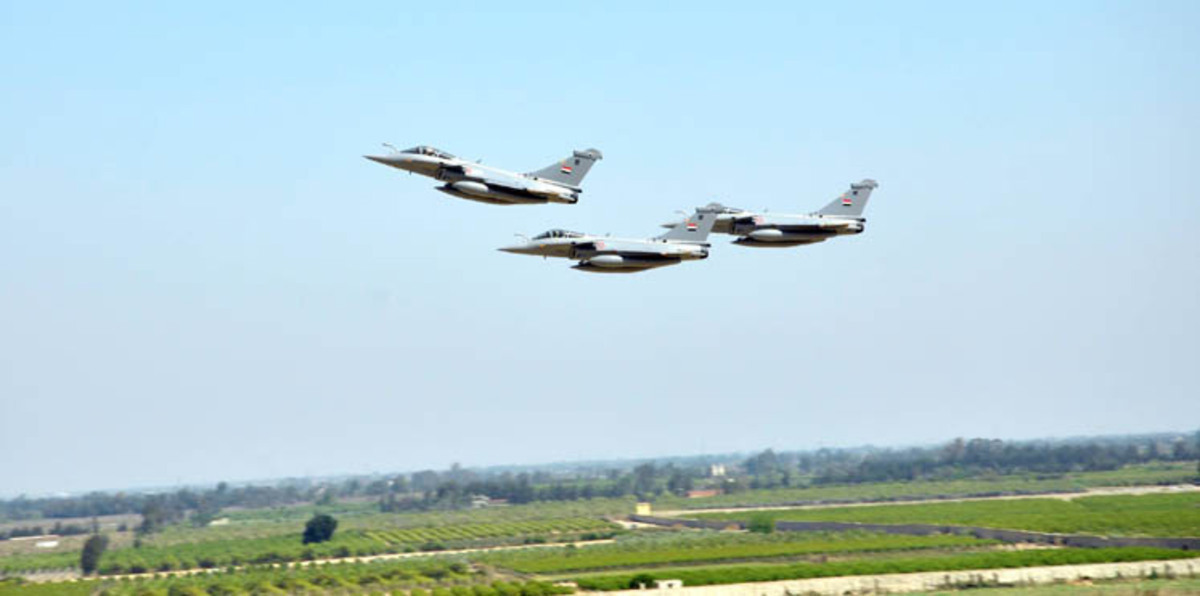 بالصور.. مصر تتسلم الدفعة الثالثة من طائرات "رافال" الفرنسية