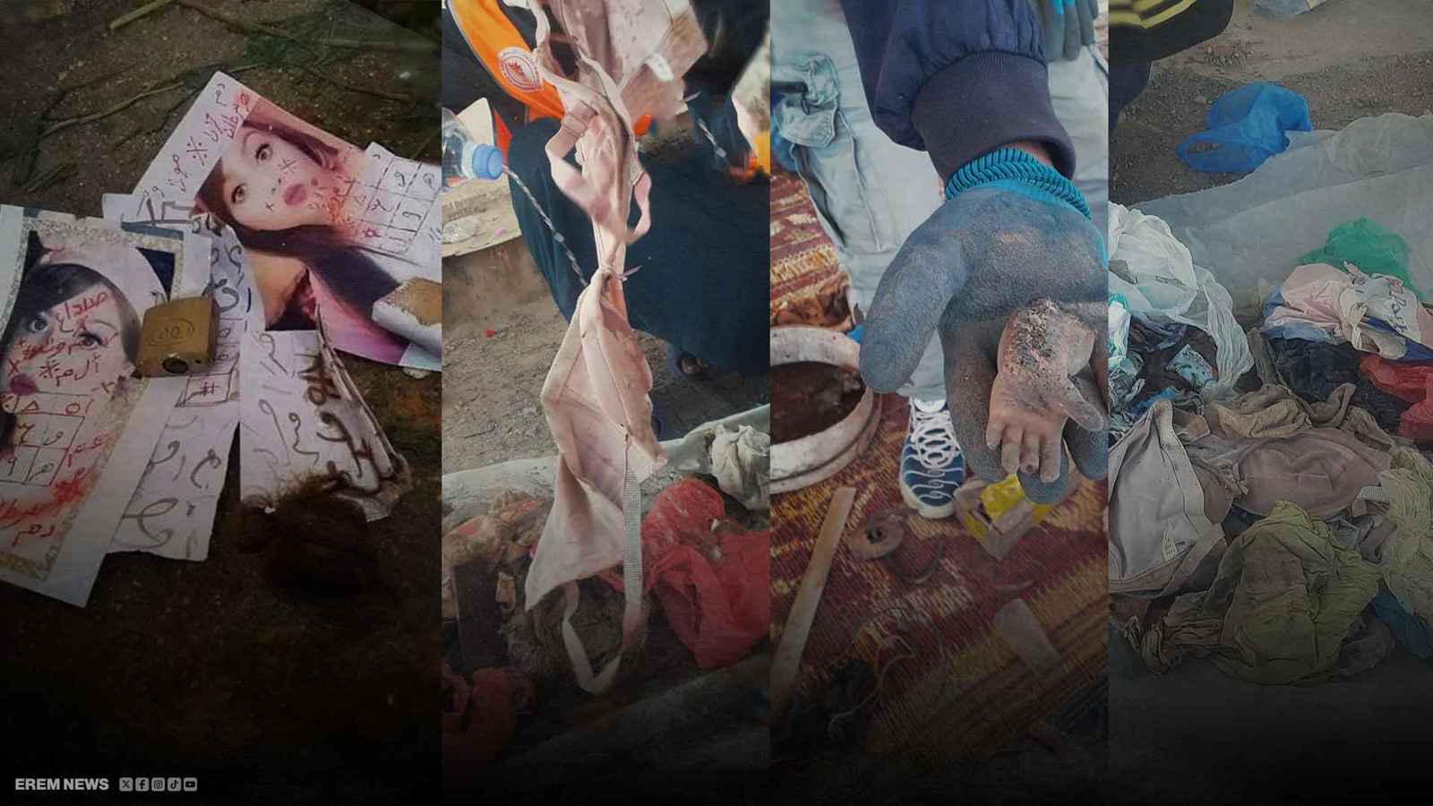 طلاسم مخيفة وطقوس شريرة.. شعوذة بين الأموات في مقابر الجزائر (فيديو إرم)