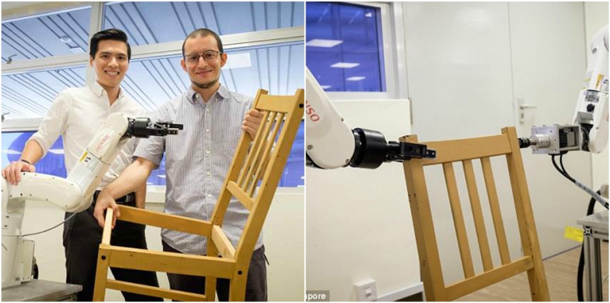 بالفيديو.. ابتكار روبوت يستطيع صنع كرسي خشب في أقل من 9 دقائق