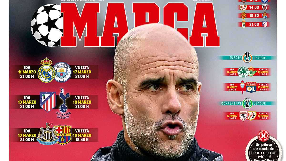 الصحف الرياضية: إنذار أصفر لبرشلونة.. وريال مدريد ضد مانشستر سيتي للمرة الخامسة 