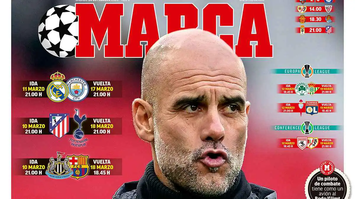 الصحف الرياضية: إنذار أصفر لبرشلونة.. وريال مدريد ضد مانشستر سيتي للمرة الخامسة