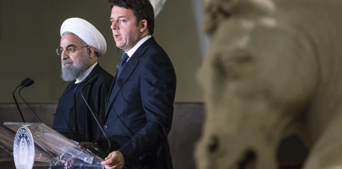 إيطاليا غطت التماثيل الرومانية العارية خلال زيارة روحاني (صور)