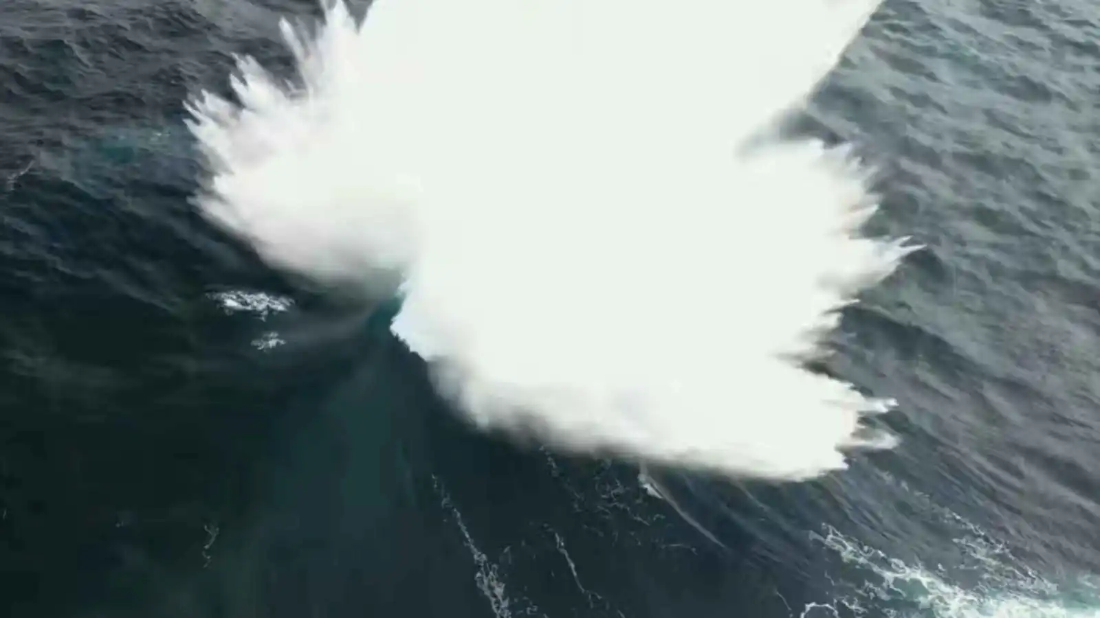 تصل إلى ارتفاع 70 متراً.. "موجة ضخمة" تذهل عشاق الطبيعة (فيديو)