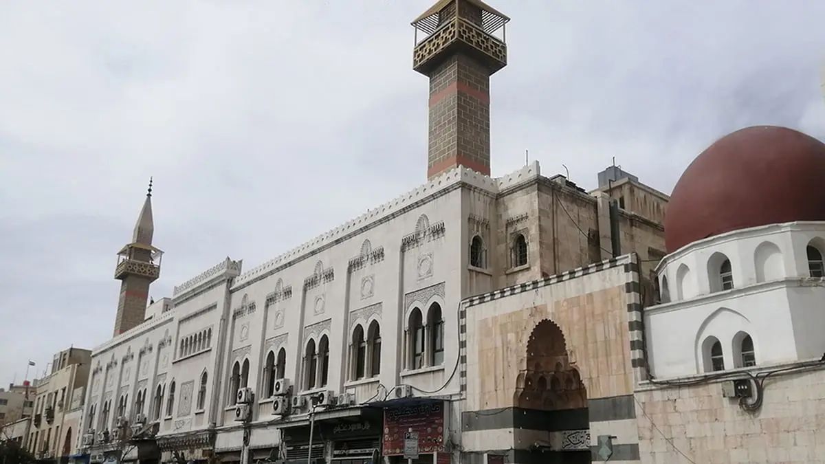 جامع تنكز الأثري بدمشق.. أحرقه الفرنسيون وبقيت المئذنة والمحراب (صور)